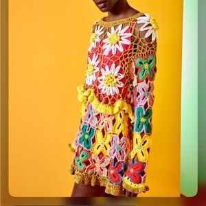 NWT CeliaB GALENA DRESS MULTI size small. Never worn. Make me an offer!